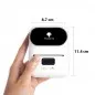 Imprimanta termica, portabila, Bluetooth, 57 mm, Windows/Android/iOS, print 5 viteze