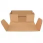 Cutie carton cu autoformare 130x90x35 natur, microondul E 360 g, FEFCO 0426