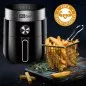 Friteuza cu aer cald AirFryer 1200 W, capacitate 2.5 L, display digital LED, ProCart