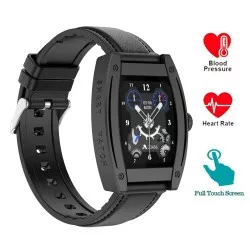 Smartwatch bluetooth 5.0, ecran tactil 1.57 inch, iOS si Android, 20 functii, tensiune, puls, oxigen, IP67