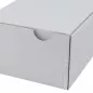 Cutie cu autoformare 270x200x130 mm, carton alb microondul E 400 g, FEFCO 0426