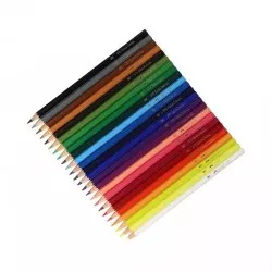 Set 24 creioane colorate, vopsea pe baza de apa, Faber-Castell