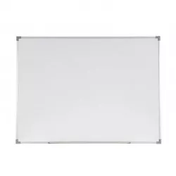 Tabla magnetica whiteboard, 90x120 cm, rama aluminiu slim, suport markere 