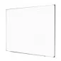 Tabla magnetica whiteboard, 90x120 cm, rama aluminiu slim, suport markere, RESIGILAT