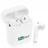 Casti Bluetooth pentru iPhone si Android, Touch Control, stand incarcare, USB, raza 10m