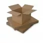 Cutie carton 220x170x180 mm, natur, 3 straturi CO3, 420 g/mp