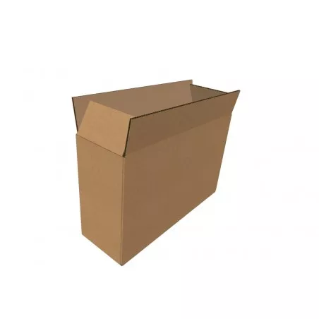 Cutie carton 250x80x160 mm, natur, 3 straturi CO3, 420 g/mp