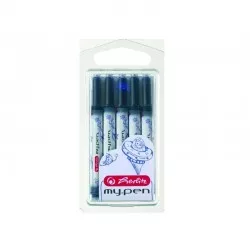 Patroane universale My Pen Herlitz, albastre, set 5 bucati