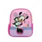 Ghiozdan pentru gradinita minnie mouse, roz, inaltime 28 cm