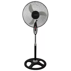 VENTILATOR DE RĂCIRE ​​PEDESTAL ESPERANZA 16 INCH TYPHOON NEGRU-GRI