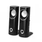 Sistem audio 2.0 Esperanza Beat, USB, jack 3,5mm, 6W, 4Ω, 5V, 60 Hz - 20 kHz, negru