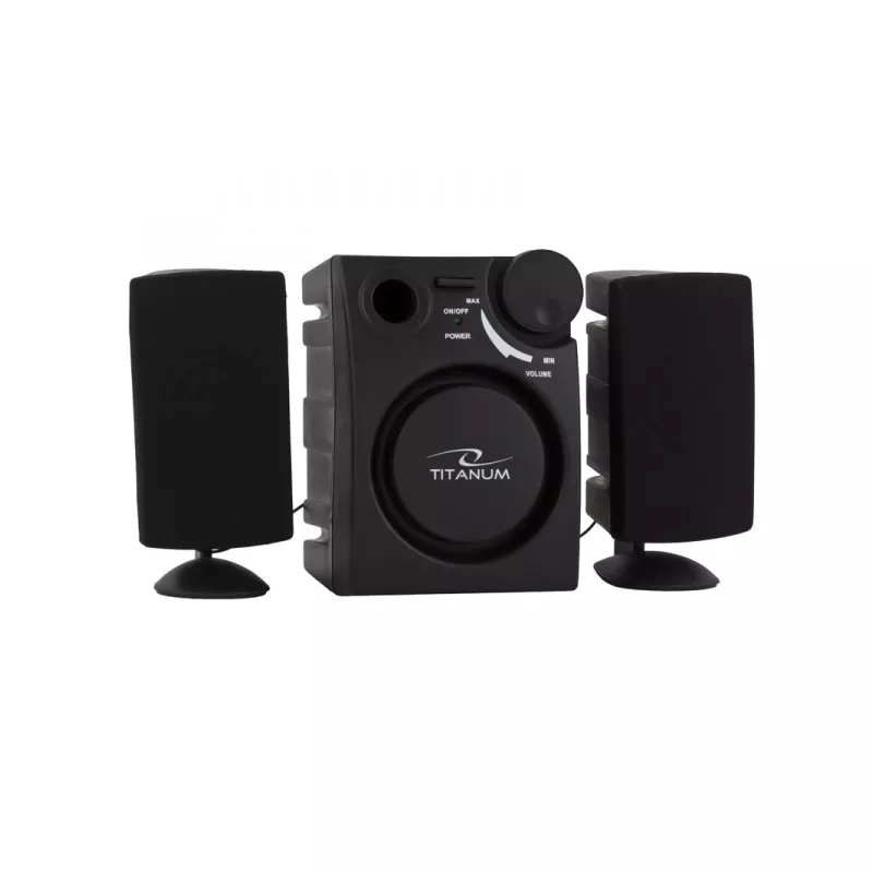 Sistem audio 2.1 Esperanza Canto, jack 3,5mm, AUX, 63Hz - 16kHzz, 8Ω, 6W, 5V, negru