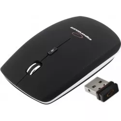 MOUSE OPTIC 4D FĂRĂ FĂRĂ ESPERANZA 2,4 GHz SATURN NEGRU