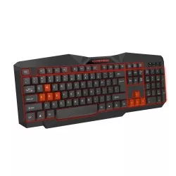 TASTATURA USB ILUMINATA DE JOC ESPERANZA TIRIONS ROSII