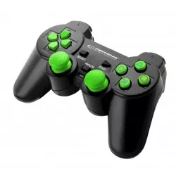 ESPERANZA GAMEPAD PS2/PS3/PC USB CORSAIR NEGRU/VERDE