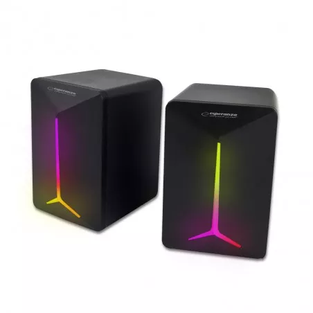 ESPERANZA USB SPEAKERS 2.0 LED RAINBOW FREVO