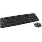 Kit tastatura si mouse cu fir Esperanza Salem, USB, 1000dpi, negru