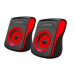 ESPERANZA USB STEREO SPEAKERS 2.0 FLAMENCO NEGRU/ROSU