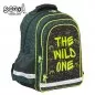 Ghiozdan ergonomic, imprimeu dinozauri, insertii reflectorizante, The wild one, 38 cm