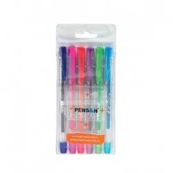 PIX PENSAN GEL MY KING NEON SET 6