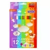 Creioane color Hexagonale Jumbo Set 12 - NEBO