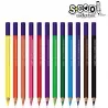 Creioane color, jumbo, 12 culori/set - S-COOL