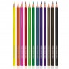 Creioane color, flexibile, 12 culori/set - S-COOL