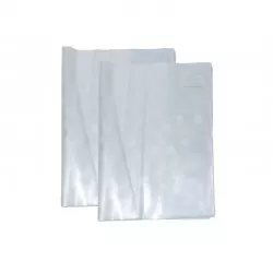 Coperta caiet format A5, transparenta, dimensiune 30.6 x 21 cm, plastic