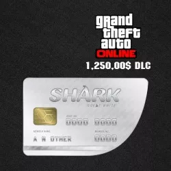 Joc GTA V - Great White Shark Cash Card 1.25M Rockstar Social Club Key Global PC (Cod Activare Instant)