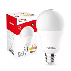 Bec LED Toshiba 14W, A60, E27,1521 lm, alb cald, A+