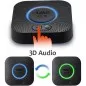 Receptor audio Bluetooth 5.0, wireless HiFi, Surround 3D aptX HD, Music Streaming Stereo