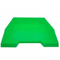 Tavita pentru documente, suport din plastic, 34,5x25x6,5 cm, verde