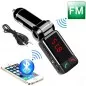 Modulator radio FM auto, 2 MP3/WMA, 2 intrari USB, reducere zgomot, 10 x 8 x 3,5cm, negru