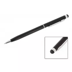 Pen display touchscreen, universal, metal, 13,5 cm, negru