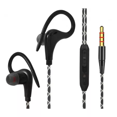 Casti sport in-ear cu fir