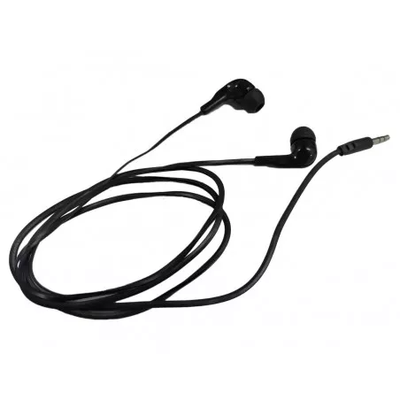 Casti in-ear cu fir, 3 dopuri incluse, 20Hz - 22000Hz, 112dB, 32Ω, negru