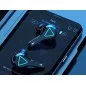 Casti in-ear wireless, bluetooth 5.0, microfon incorporat, afisaj LCD, 50Hz-kHz, 108dB, 16Ω, 1,5A, 5V, negru