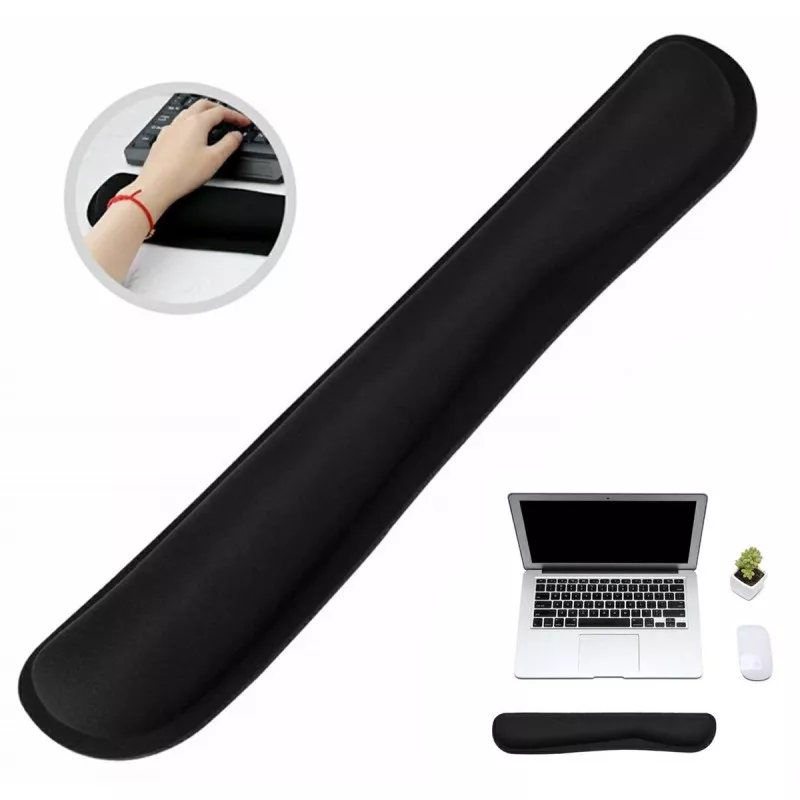 Suport ergonomic din spuma pentru tastatura, impermeabil, 90 x 45 cm