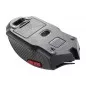 Mouse optic fara fir, 800/1600 DPI, USB, forma ergonomica, functie standby, negru