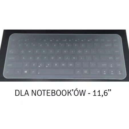 Folie protectie tastatura laptop 11,6inch, silicon