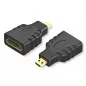 Adaptor HDMI - Micro HDMI, full HD, negru