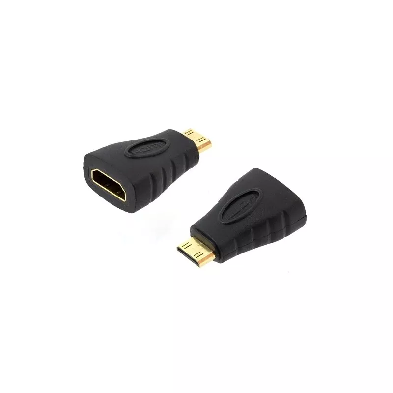 Adaptor Mini HDMI mama- Mini HDMI tata, full HD, negru