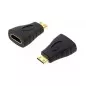 Adaptor Mini HDMI mama- Mini HDMI tata, full HD, negru