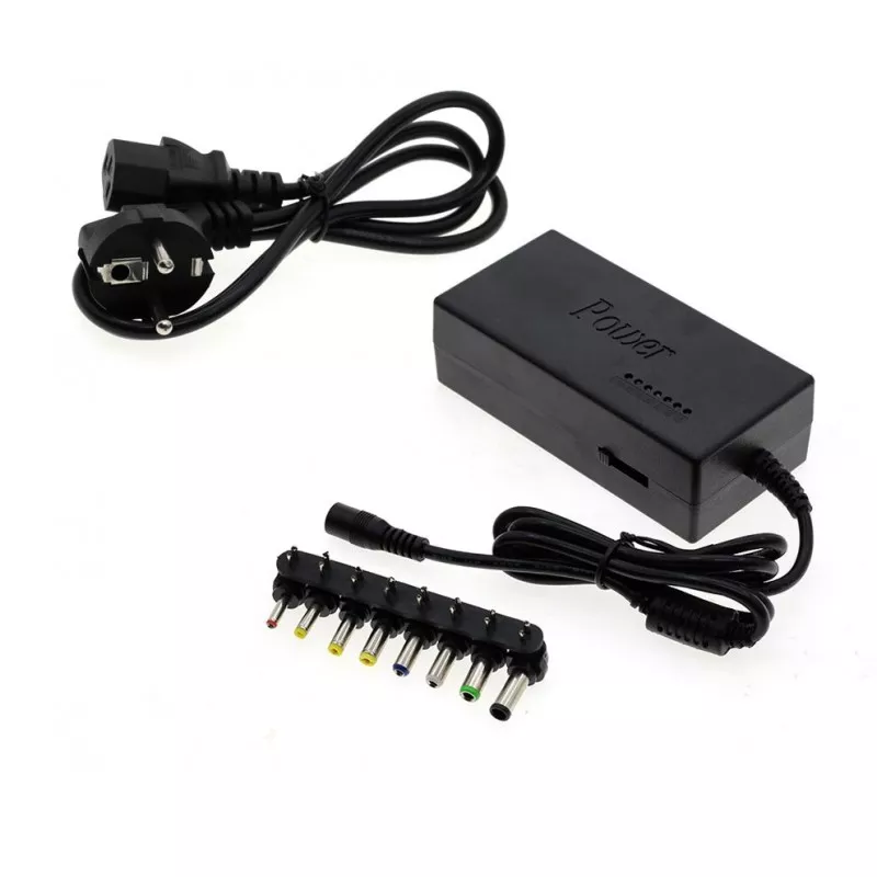 Incarcator universal laptop 12V-24V 120W, alimentare priza, 8 conectori