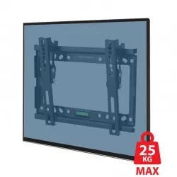 Suport TV de perete, reglabil 14-50 inch, maxim 25 kg, inclinare la 15 grade, negru