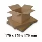 Cutie carton 170 x 170 x 170 mm, natur, 5 straturi CO5, 690 g/mp