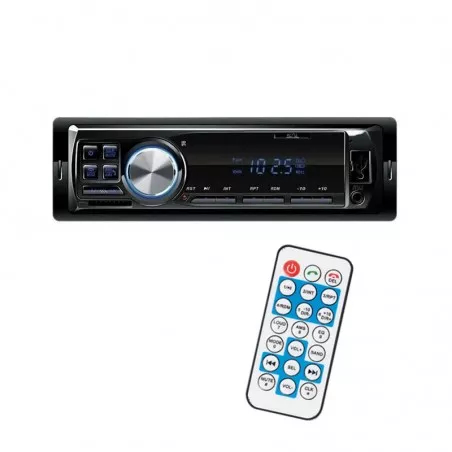 Radio auto cu Bluetooth, MP3, hands free, telecomanda, USB/SD/AUX, afisare apelant