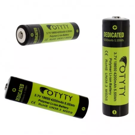 Acumulator Li-Ion tip 18650, 4200 mAh, 3.7V, reincarcabil