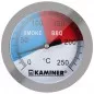 Termometru pentru gratar Smoke&BBQ, otel, 0-250 grade Celsius, Kaminer