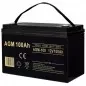 Baterie AGM, 25C, M8, 14,5-15V, 100Ah, 12V, 330x170x220mm, 24kg